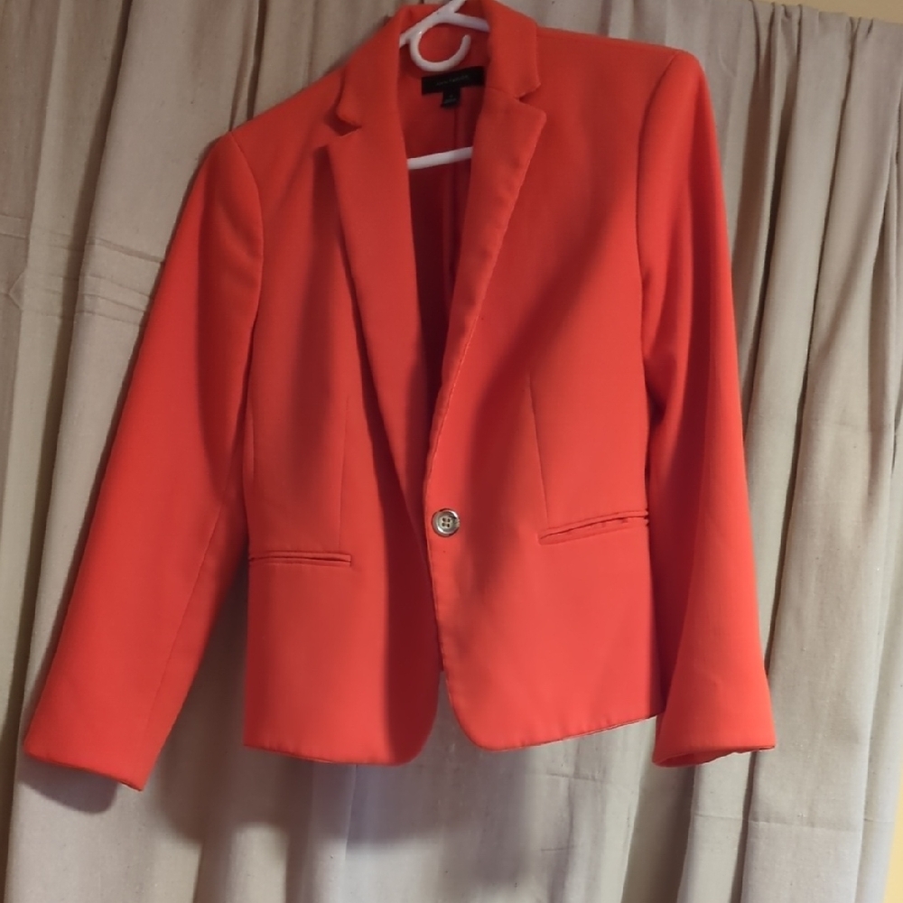 Ann Taylor Bold Red Blazer